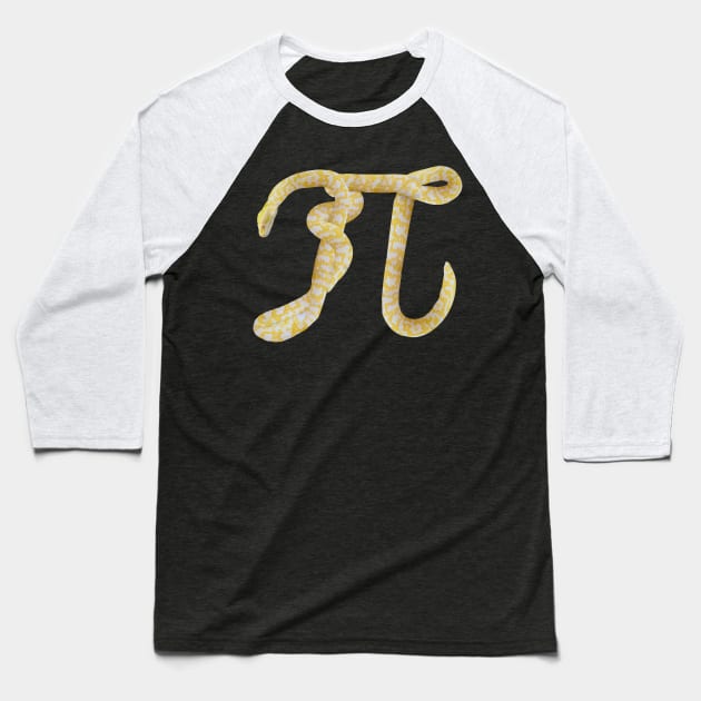 Pi-thon Baseball T-Shirt by scottsherwood